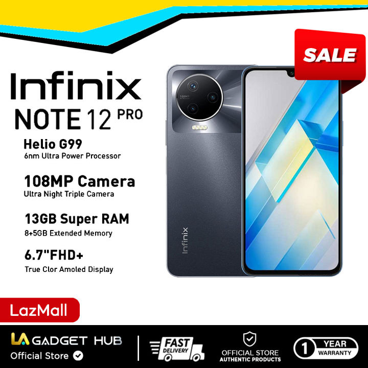 infinix note 12 pro lazada