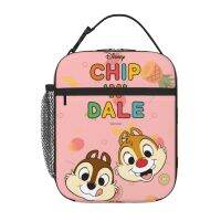 Chip N Dale กระเป๋าอาหารกลางวันเด็กพกพาไปโรงเรียนกล่องอาหารกลางวันแบบเป็นช่องนักเรียนด้วยรักษาความอบอุ่นและเย็น