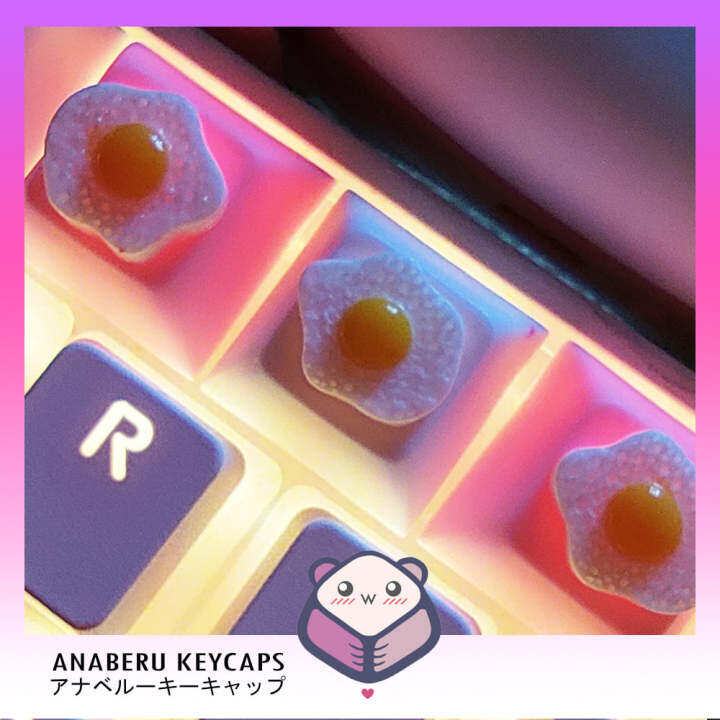 Sunny Side Up Egg Itlog Keycaps For Mechanical and Gaming Keyboards Lazada PH