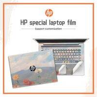 สติกเกอร์สติ๊กเกอร์ติดแล็ปท็อปภาพสีน้ำมันสติกเกอร์แป้นพิมพ์ไวนิล Hp ปกป้องตัวเครื่อง Hp สติกเกอร์ตบแต่ง X360สำหรับ HP Pavi15 EGG/14 Dy/ 15 DW