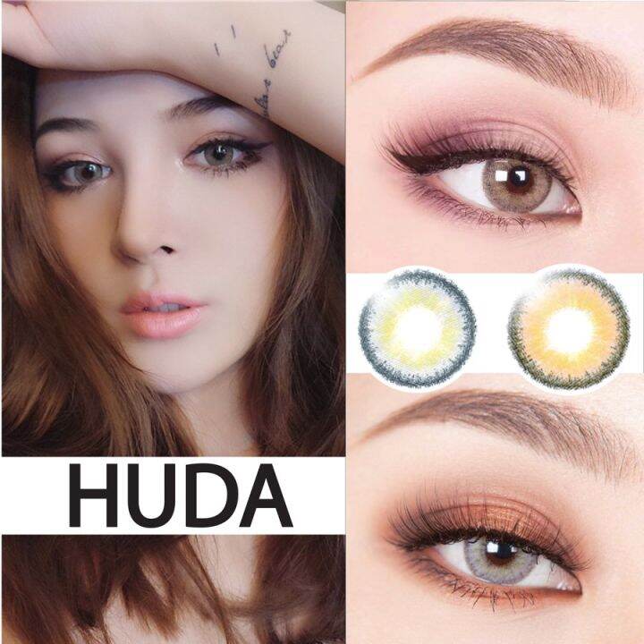 Huda 14mm Contact Lens/Color Lens Original Korea Lens (No Degree and