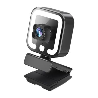 ZZOOI 896F AutoFocus 1080P Webcam Beauty Cam 360° Live Online Conference Broadcast Web Camera for Screaming Home Teaching 4/2/1K