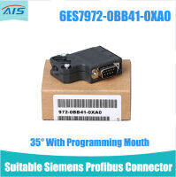 ขั้วต่อ DP Profibus เหมาะ6ES7972-0BB41-0XA0 6ES7972-0BA41-0XA0อะแดปเตอร์ตัวเชื่อม DP 35องศา