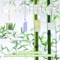 WaterWheel DIY Painting Transparent Wind Chimes Delicate Handicraft Pendant For Garden Bedroom Decor