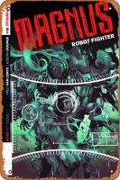 Magnus Robot Fighter (2014) #12 (ปก Lau หลัก) โปสเตอร์การ์ตูนอะนิเมะโลหะดีบุกโบราณแผ่นลงนาม8X12นิ้ว