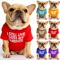 Cute Dog Tshirt for Small Medium Dogs Summer Dog Clothes French Bulldog Shirt Kawaii Pug Costume Pet Dog Clothing Dropshipping Clothing Shoes Accessor