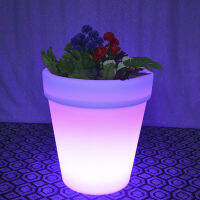 2022 LED Solar Flower Pot Light Garden Light Luminous Lawn Light Christmas Decoration Backyard Decor Garden Decoration Outdoor