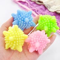 【cw】 Reusable Laundry Cleaning Ball Magic Anti winding Clothes Washing Products Machine Wash Cleaning Accessories Random Color 10PCs