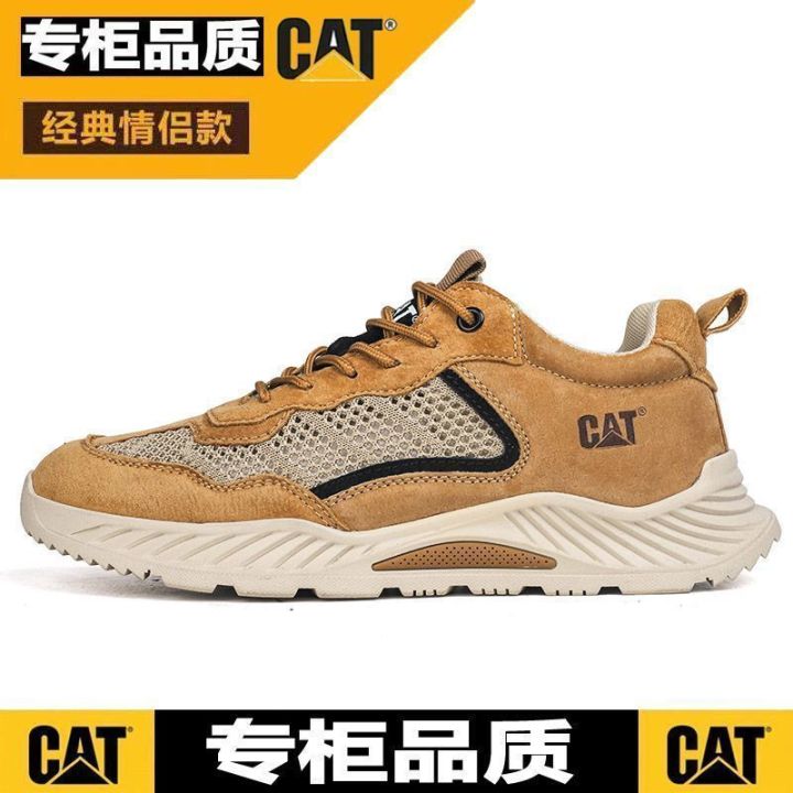 original-label-cat-carter-mens-shoes-summer-work-attire-shoes-low-cut-thin-mesh-breathable-outdoor-shoes-lightweight-hiking-and-mountaineering-shoes