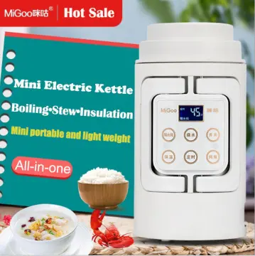 NEW 700ML Multifunctional Electric Kettle Heating Milk Cooking Pot Home  Travel Portable Kettle Hot Water Cup Stew Thermal