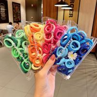 Kids Korean Simple Style Candy Color High Elasticity Hair Ring Rope / Girls Base Daily Hairties / Children Rubber Hair bands / Elastic Hair ties / Elegant Scrunchies / Girls Ponytail Holder / Hair Accessories / Popular Headwear