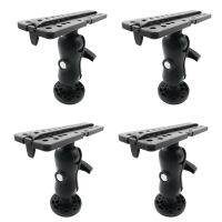 4X Ball Mount with Fish Finder and Universal Mounting Plate Kayak Accessories