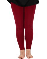 【VV】 Leggings Length Elastic Ladies Stretch Out Size Pants