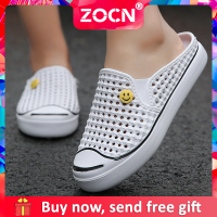 Zocn สไลด์แบนสำหรับผู้หญิงเกาหลีลื่นรองเท้าสไลด์แบนสำหรับผู้ชายฤดูร้อนสบายๆรองเท้าแตะเดิมสำหรับผู้หญิงรองเท้าแตะสำหรับผู้ชายนำเข้าพิเศษ