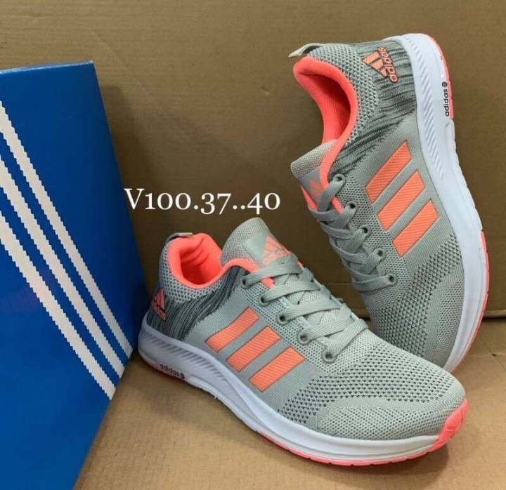 รองเท้าผ้าใบaddidas-รองเท้าวิ่งสำหรับผู้ชาย-และผู้หญิงก็ใส่ได้-รุ่นขายดี-ใส่สบายกระชับเท้า