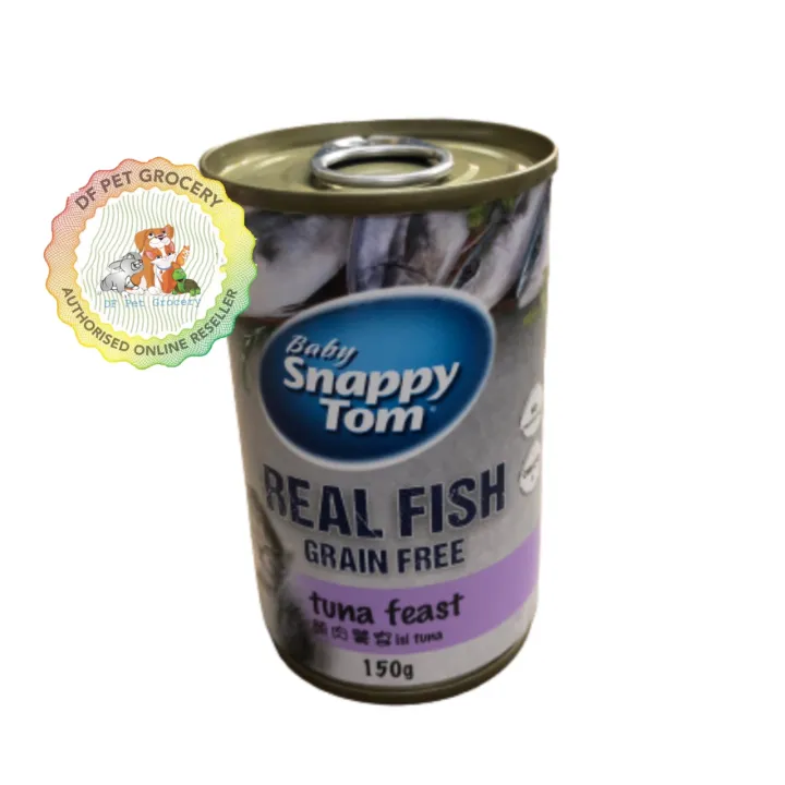 Baby Snappy Tom Cat Wet Food 150G X 6 Cans Cat Canned Lazada