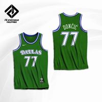 LUKA DONCIC DALLAS MAVERICKS CLASSIC EDITION FULL SUBLIMATED JERSEY