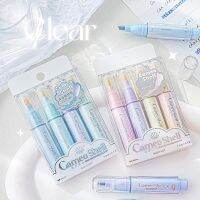 【LZ】△  Ultra Glitter Color Highlighter Set Canetas Cameo Shell Mini Art Marker Spot Liner para Pintura Desenho F7484