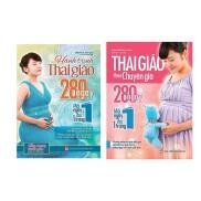 Combo 2 Cuốn thai giáo theo chuyên gia và hành trình thai giáo 280 ngày