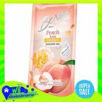 ?Free Shipping Benice Shower Gel Peach Love Peony 450Ml Refill  (1/item) Fast Shipping.