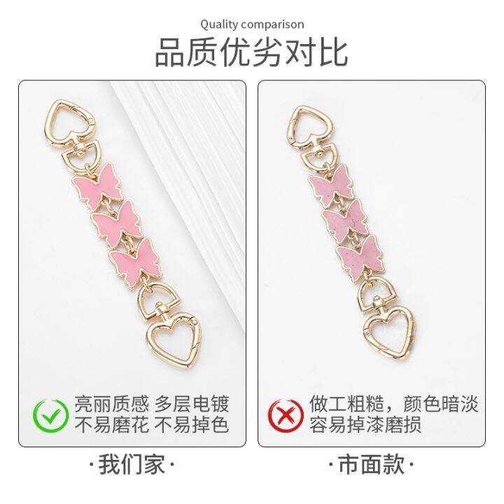 suitable-for-lv-pink-mahjong-bag-extension-chain-transformation-lengthened-underarm-bag-chain-accessories-messenger-bag-shoulder-strap-single-purchase