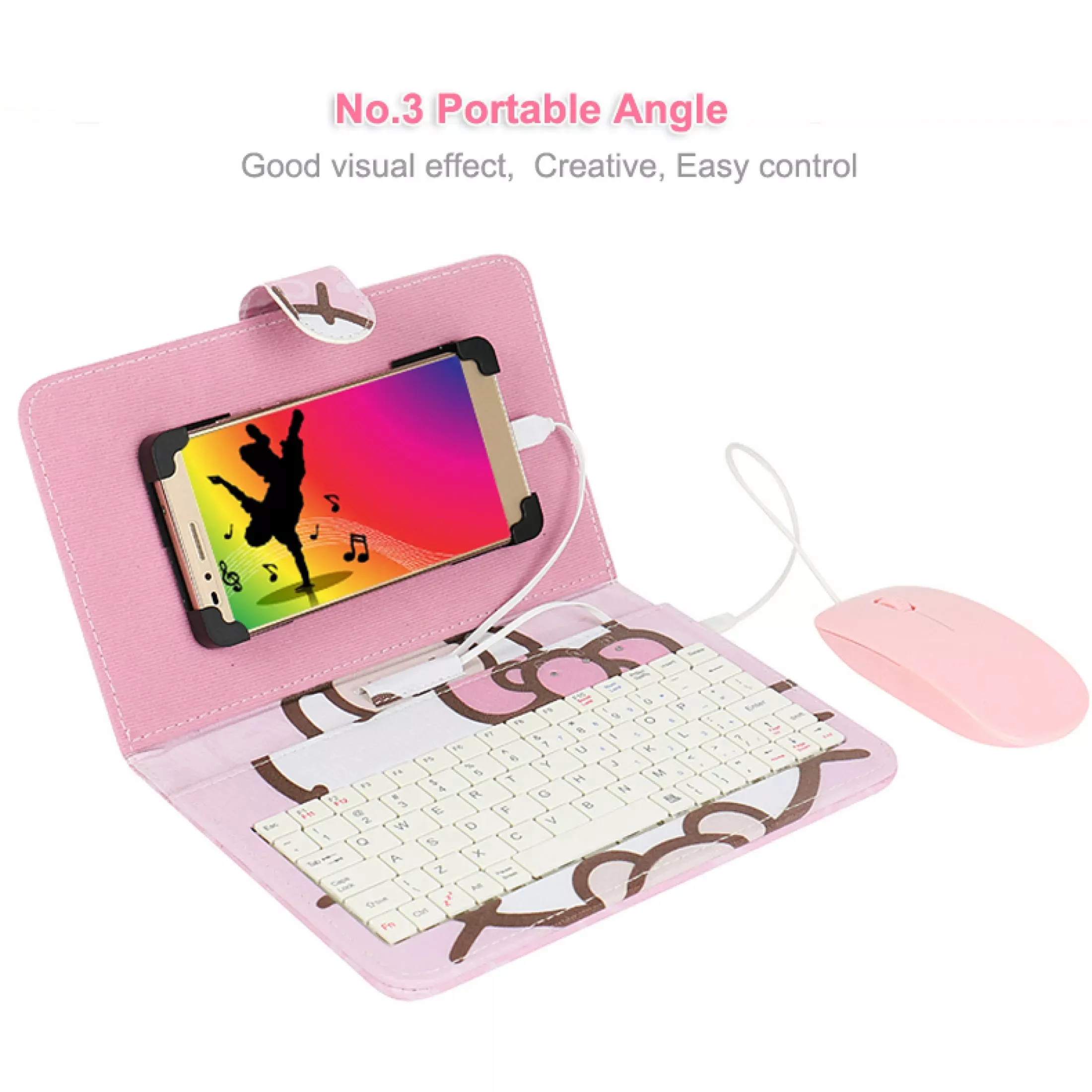 Keyboard mobile phone watch cover mobile keyboard and mouse portable