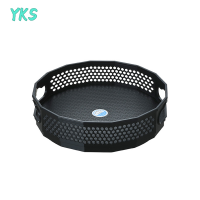 ?【Lowest price】YKS 360 ° กล่องแร็คแบบหมุนถาดห้องครัวชั้นวางของเครื่องปรุงรส Spice Jar Holder