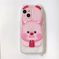 เคสโทรศัพท์ TPU หูขนาดเล็กลายการ์ตูน/เหมาะสำหรับ iPhone 14/iPhone 13 Pro Max/ iPhone 11ไอโฟนเคสโทรศัพท์