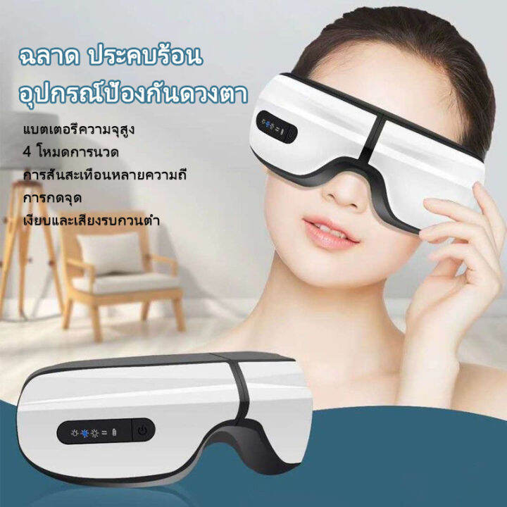 Momoda Eye Electric Massager เครื่องนวดตา ผ่อนคลายกล้ามเนื้อบริเวณตา