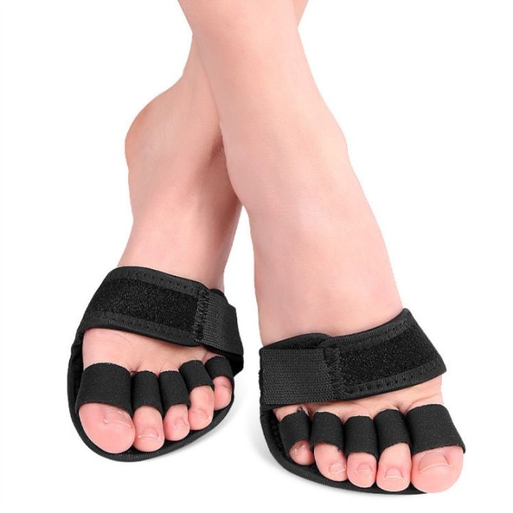 ตัวแยกนิ้วเท้าสำหรับเล่นโยคะบัลเล่ต์-พื้นชั้นในรองเท้าดูแลเท้าใส่รองเท้าที่ทนทานต่อการฉีกขาด
