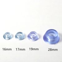 ¤✺❏ 24PCS Silicone Transparent Chair Leg Caps Non-slip Feet Pads Sofa Foot Covers Floor Furniture Legs Protector Pad without screws