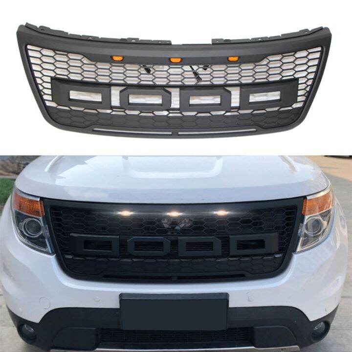 Front Car Grille Fit For Ford Explorer 2012-2015 Grille Modification ...