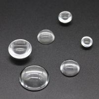 【YF】◐  1 Pack/lot 6/8/10/12/13/14/16/18/20/25mm Hemispher Transparent  Glass Domed for Pendant Jewelry Making