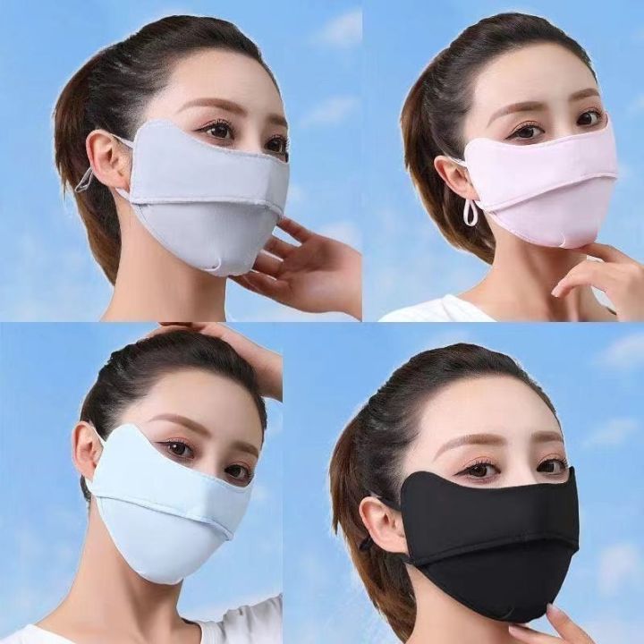 sunscreen-under-banana-summer-ice-silk-female-mask-uv-resistant-sun-shading-eye-corner-protection-thin-3d-three-dimensional-ufik