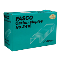 (KTS)ลวดเย็บ FASCO Carton staples No.3416 บรรจุ 2000 ชิ้น