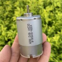 โรเตอร์5ขั้วแรงบิดขนาดใหญ่รอบต่อนาทีจอ Dc Rs-555 12V-24V 24V 24V 3500Rpm Motor Listrik พัดลม Diy