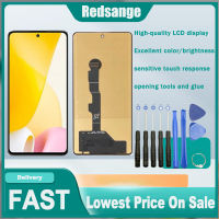 Redsange TFT 6.67 LCD สำหรับ Xiaomi F5 Poco ชิ้นส่วนจอสัมผัสแอลซีดีของเครื่องแปลงดิจิทัล Xiaomi อะไหล่ Xiaomi หน้าจอแสดงผล23049PCD8I 23049PCD8G F5 Poco