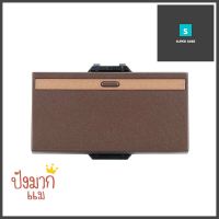 สวิตช์ 1 ทาง PANASONIC WEG5511 MA ขนาด 3 ช่อง สีน้ำตาล1 WAY SWITCH PANASONIC WEG5511 MA SIZE L METALLIC DARK BROWN **หมดแล้วหมดเลย**