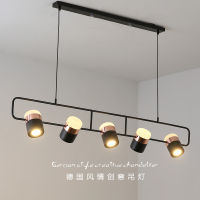 Modern LED Chandelier lighting WhiteBlack Simple Restaurant Cafe Bar Art Hanging Lights Nordic Dining room island Pendant lamp