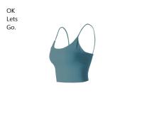 OKLetsGo. SportBra สปอร์ตบรา ออกกำลังกาย Yoga underwear,running,sports bra fitness vest-style ชุดชั้นในกระชับ สายเดียว