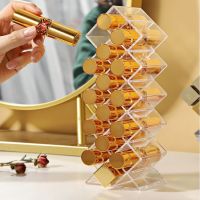 [COD] 28-grid creative lipstick dressing desktop finishing lip balm storage vertical display shelf