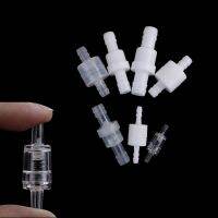 1Pc Plastic One Way Inline Check Valve Gas Air Liquid Water Fluids Valve 4mm / 6mm / 8mm / 12mm Optional White Transparent