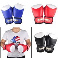 2019 Hot Selling SUTEN Training Fighting Sandbag Boxing Gloves PU leather Kickboxing MMA Sanda Gloves White Top Design 3 colors