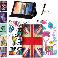 Tablet Case for Lenovo Tab 8/Tab(A8-50 A5500/S8 - 50)/A7-(30 A3300/50 A3500)/Thinkpad Tablet 2/Yoga Tab 4 Plu Free Stylus