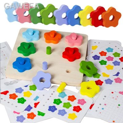 ₪ Montesori Permainan Sensorik Warna Yang Cocok Anak Pendidikan Dini Papan Belajar Permainan Logis Berpikir Pelatihan Mainan Pendikan