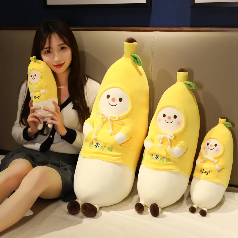 Cute Banana Soft Stuffed Plush Pillow Toy