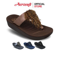 Aerosoft (แอโร่ซอฟ) รุ่น FW8381 รองเท้าแตะหนีบ Extra Soft รองเท้าสุขภาพ เบานุ่มสบาย ลดปวดเท้า