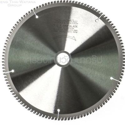 Makita saw blade for aluminum 255 MM *25.4 MM *2.6 MM *120T part no.A-81620 ใบเลื่อยวงเดือน ตัดอลูมิเนียม  ขนาด10 นิ้ว รู 25.4 มิล หนา 2.6 มิล จำนวนฟัน 120 ฟัน ยี่ห้อ มากีต้า