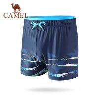 HOT ； Camel กางเกงว่ายน้ําขาสั้นน้ําหนักเบาสําหรับผู้ชาย