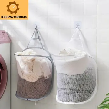 Mesh Popup Laundry Hamper Collapsible for Storage - Dollar Store